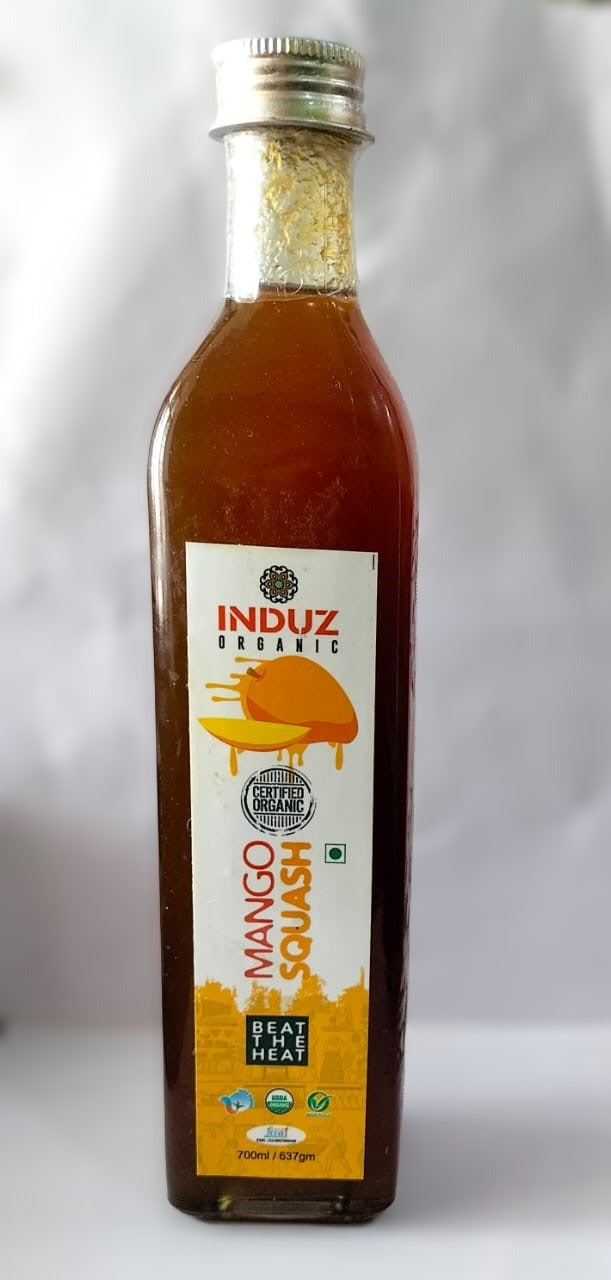 MANGO  SQUASH 500ml (INDUZ ORGANIC)