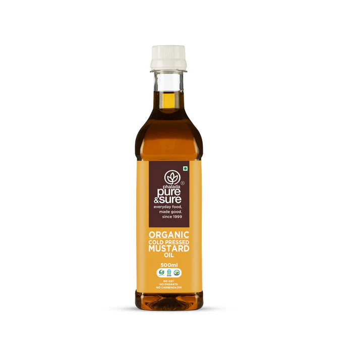MUSTARD OIL - COLD PRESSED | Natural  &  Organic