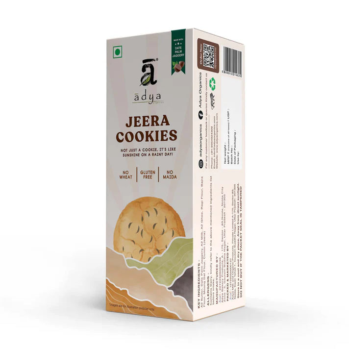 DATE PALM JAGGERY JEERA COOKIES | Natural  &  Organic