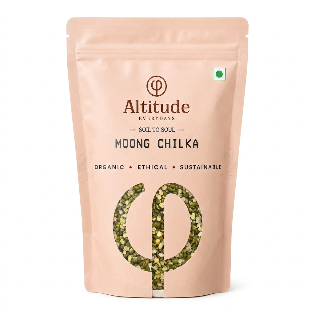 MOONG DAL - CHILKA | Natural  &  Organic