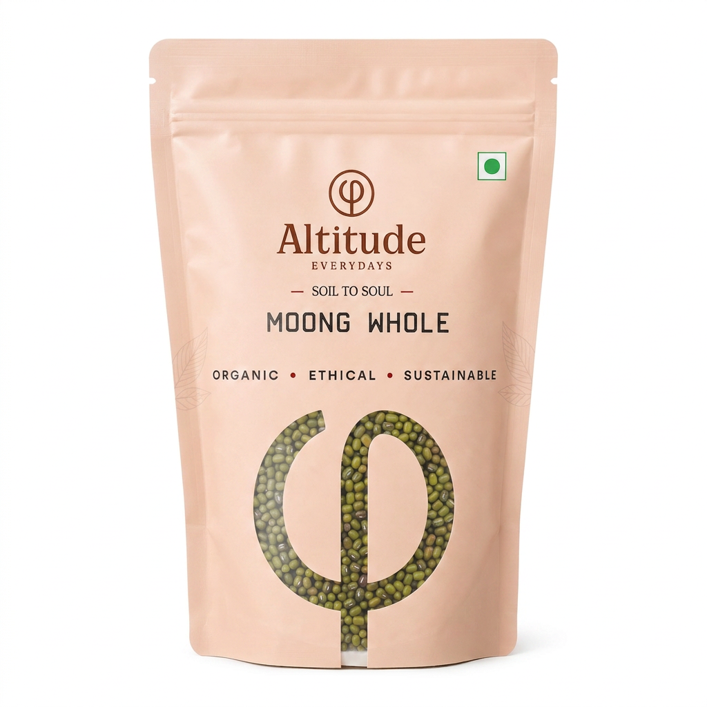 MOONG DAL - WHOLE | Natural  &  Organic