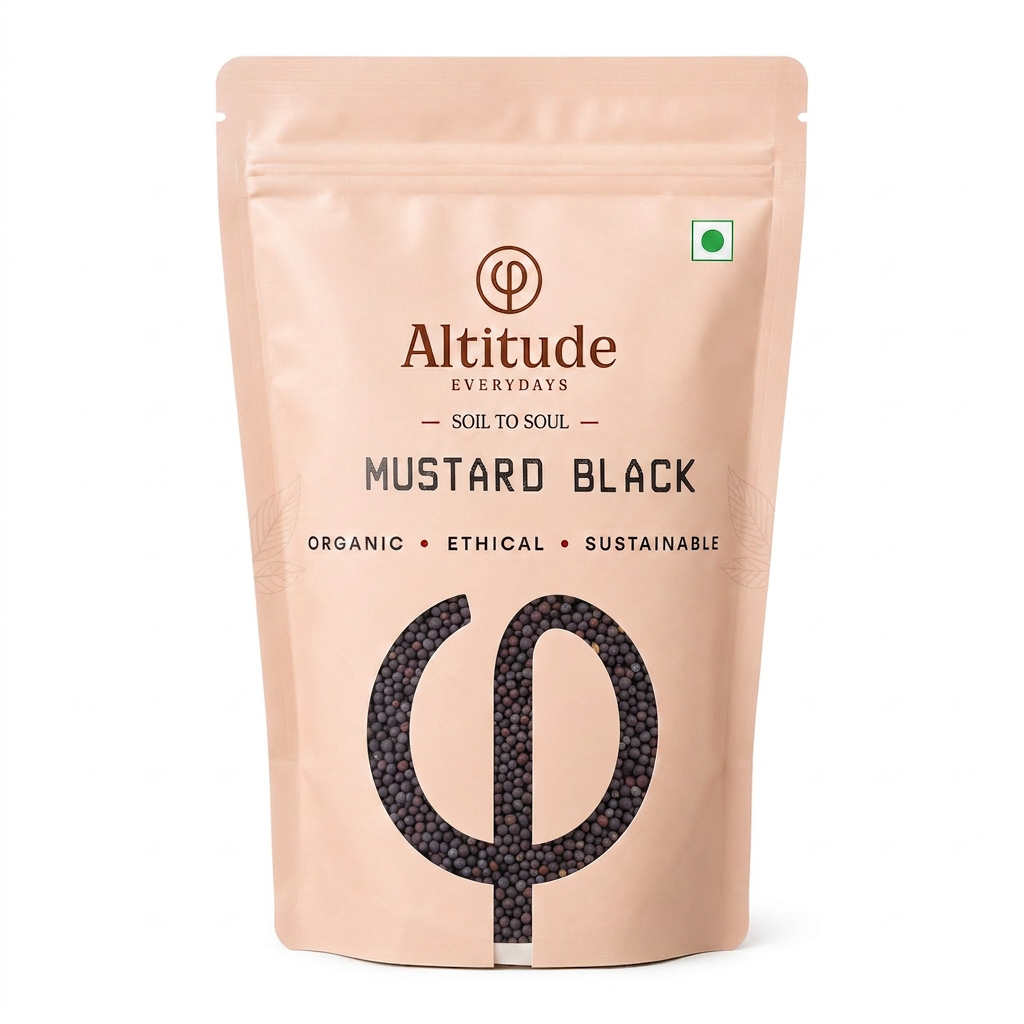 MUSTARD / SARSO - BLACK | Natural  &  Organic