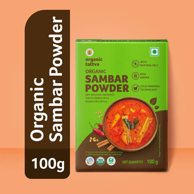 SAMBAR POWDER | Natural  &  Organic