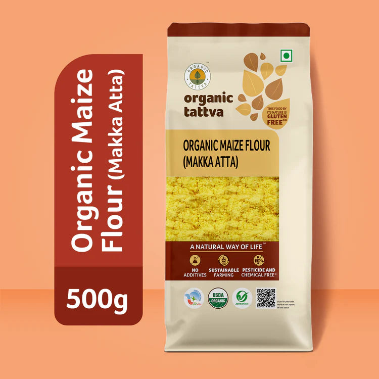MAIZE FLOUR/MAKKA ATTA | Natural  &  Organic