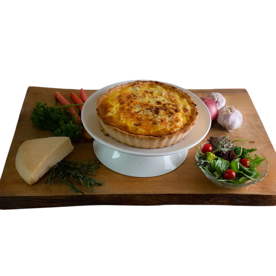 QUICHE - ROASTED VEGETABLES | Natural  &  Organic
