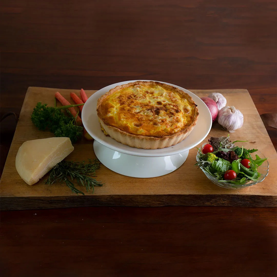 QUICHE - ROASTED VEGETABLES