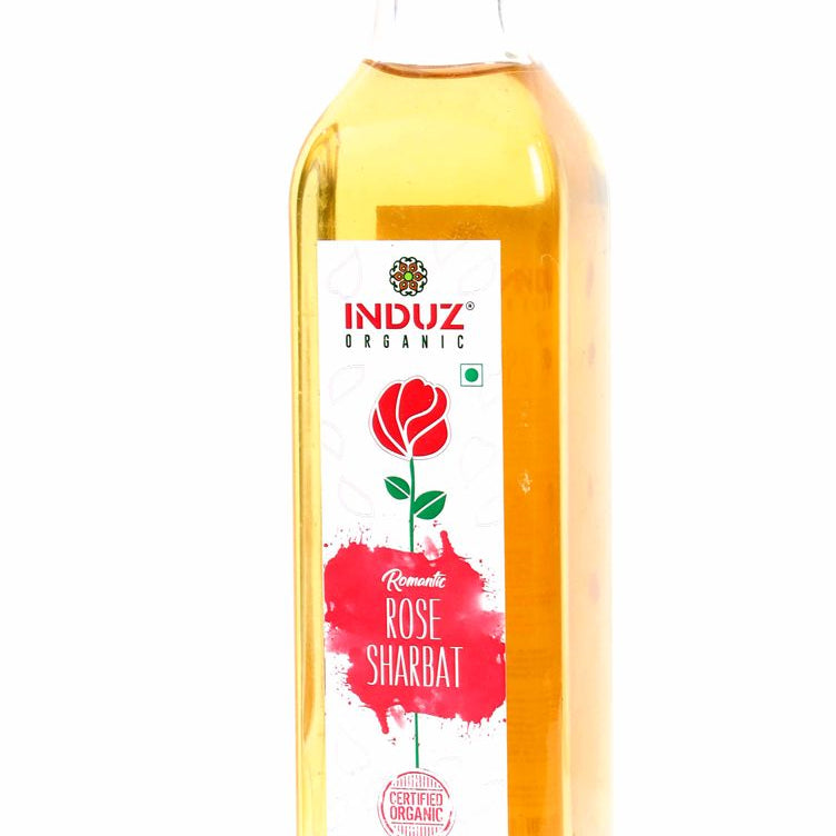 ROMANTIC ROSE SHARABAT 500ml (INDUZ ORGANIC)