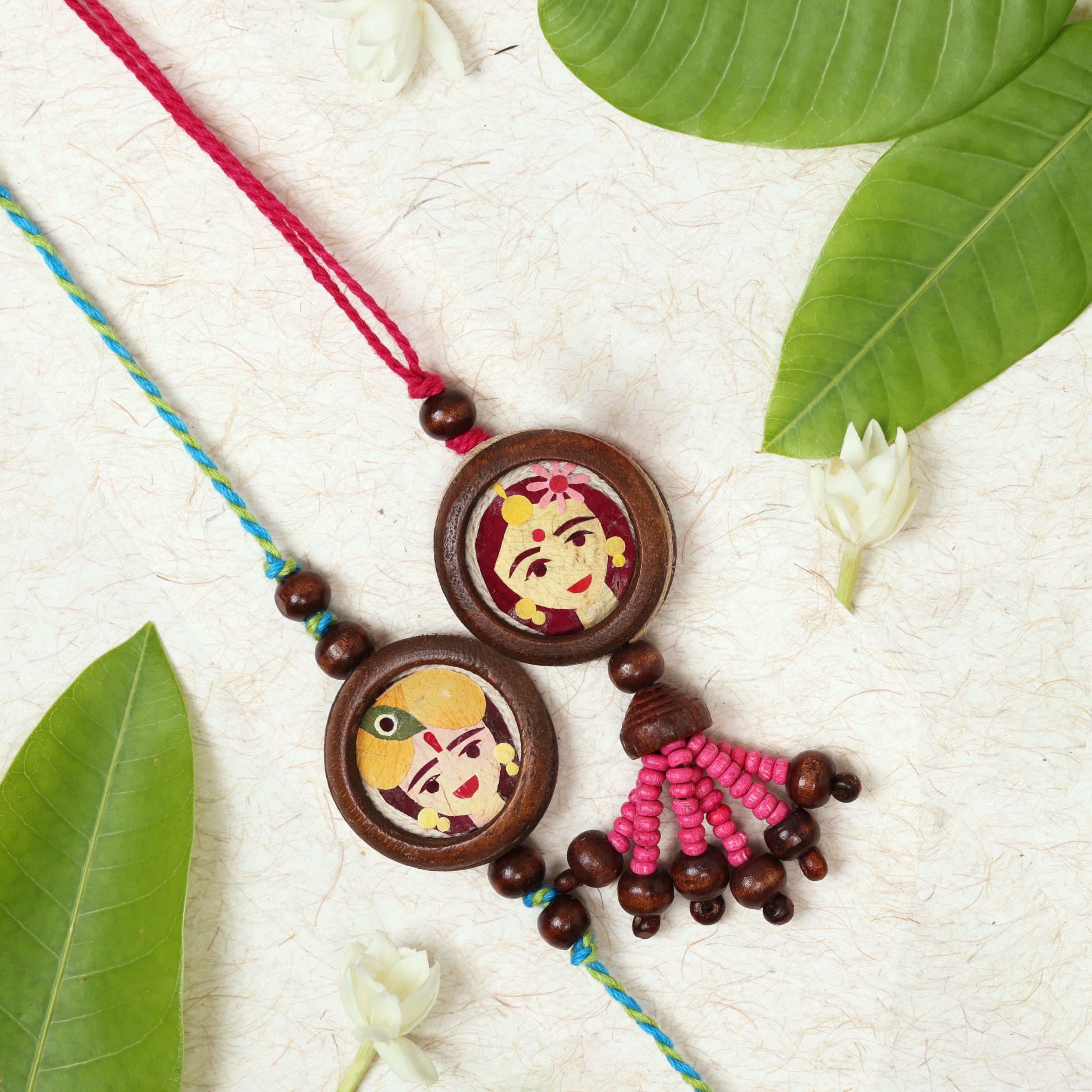Radha-Kishan Rakhi-Lumba set:
