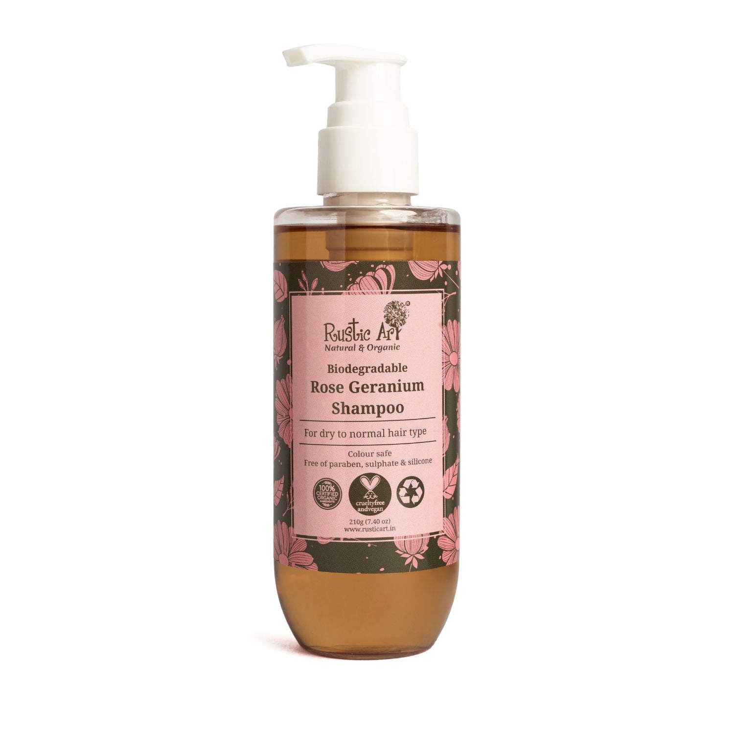 ROSE GARANIUM SHAMPOO | Natural & Organic
