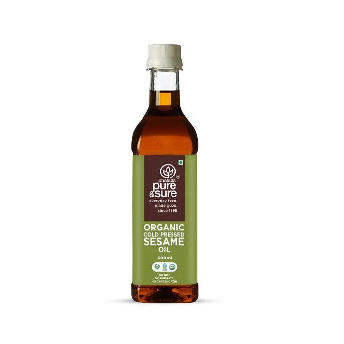 SESAME OIL - COLD PRESSED | Natural  &  Organic