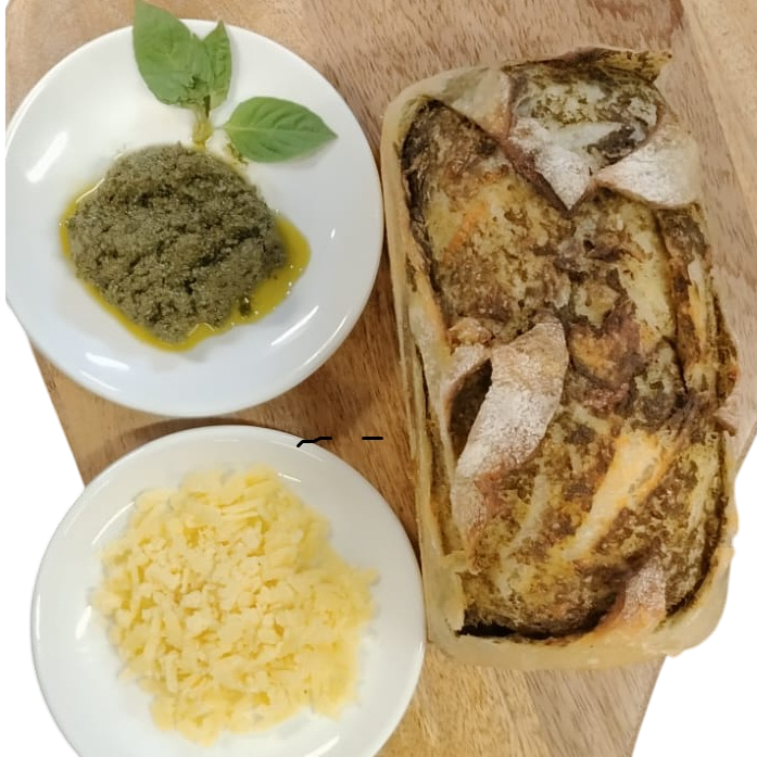 SOURDOUGH PESTO AND PARMESAN | Natural  &  Organic