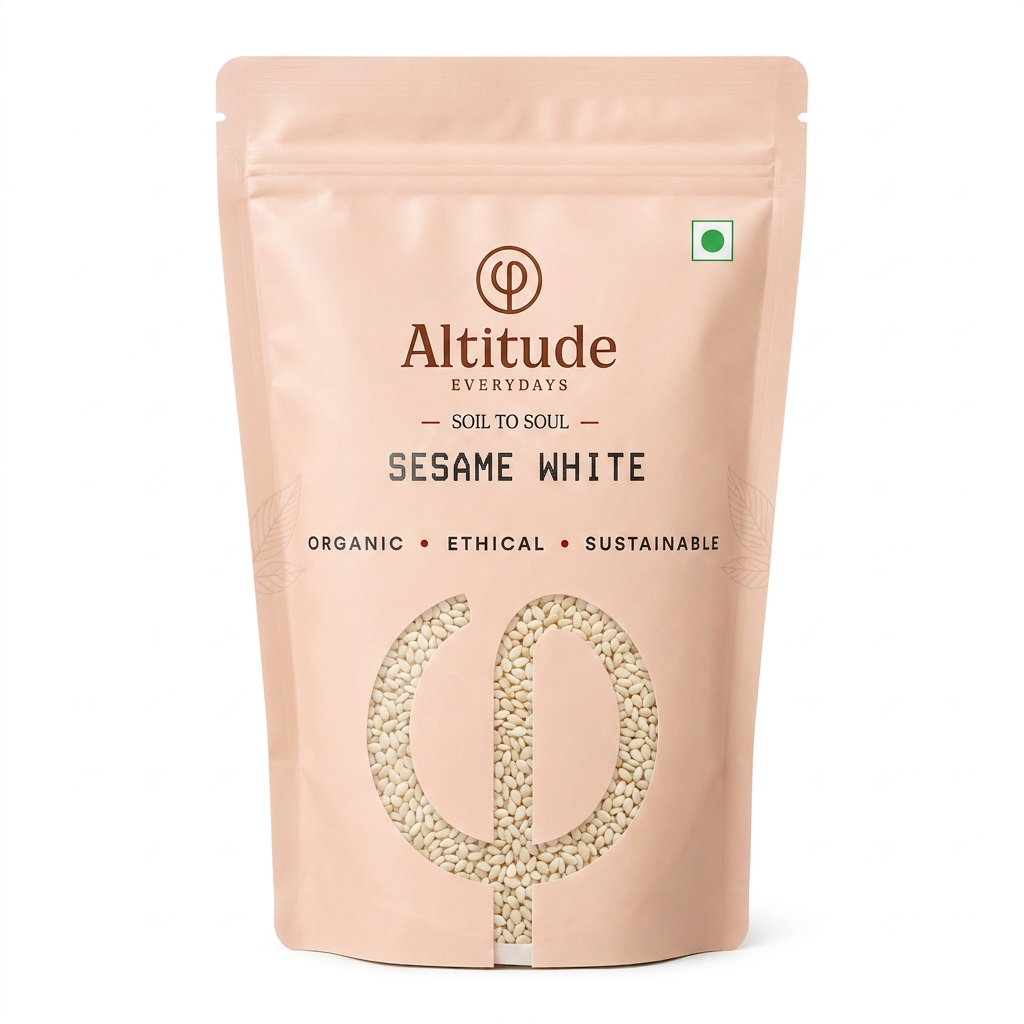 SESAME - WHITE | Natural  &  Organic