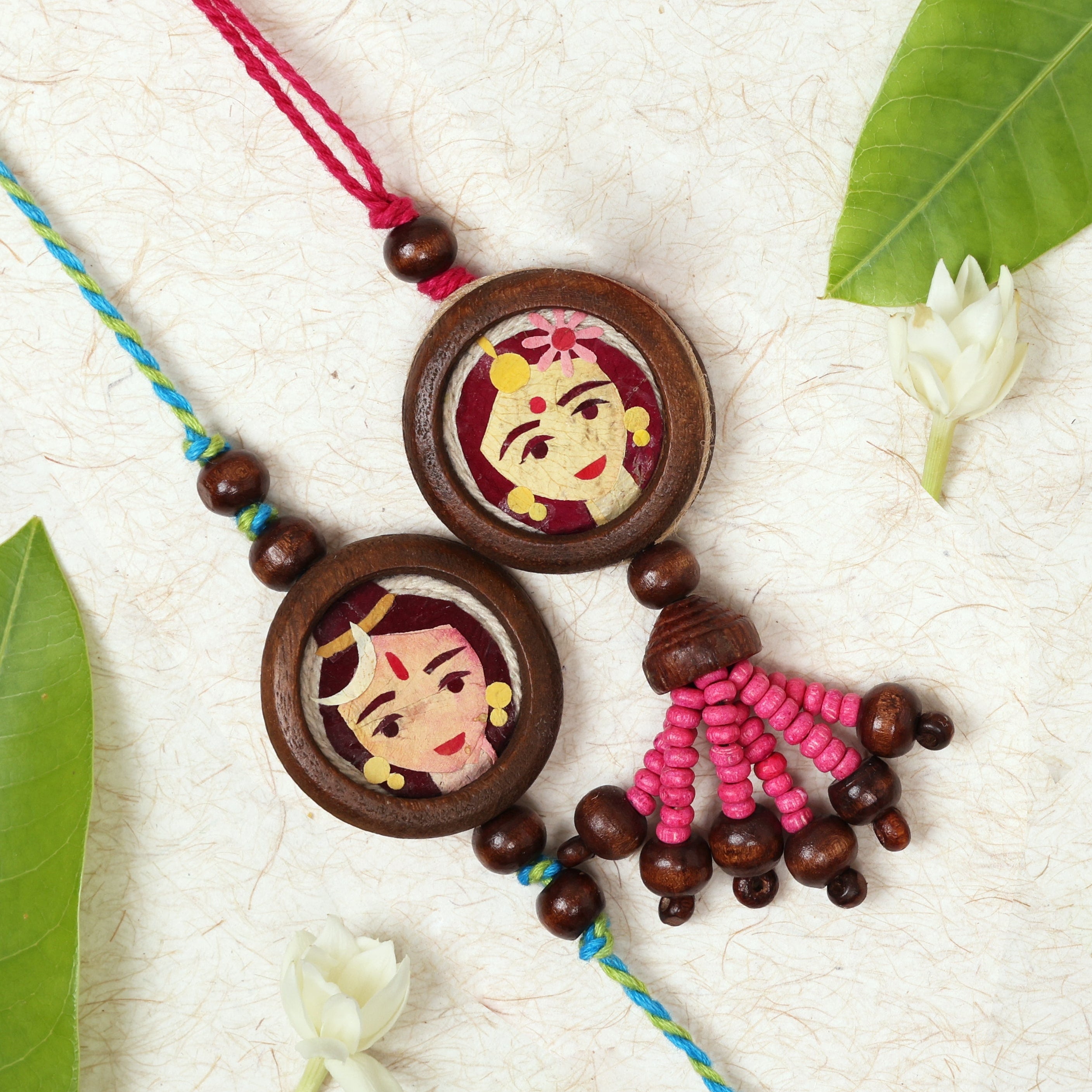SHIV SHAKTI RAKHI-LUMBA SET