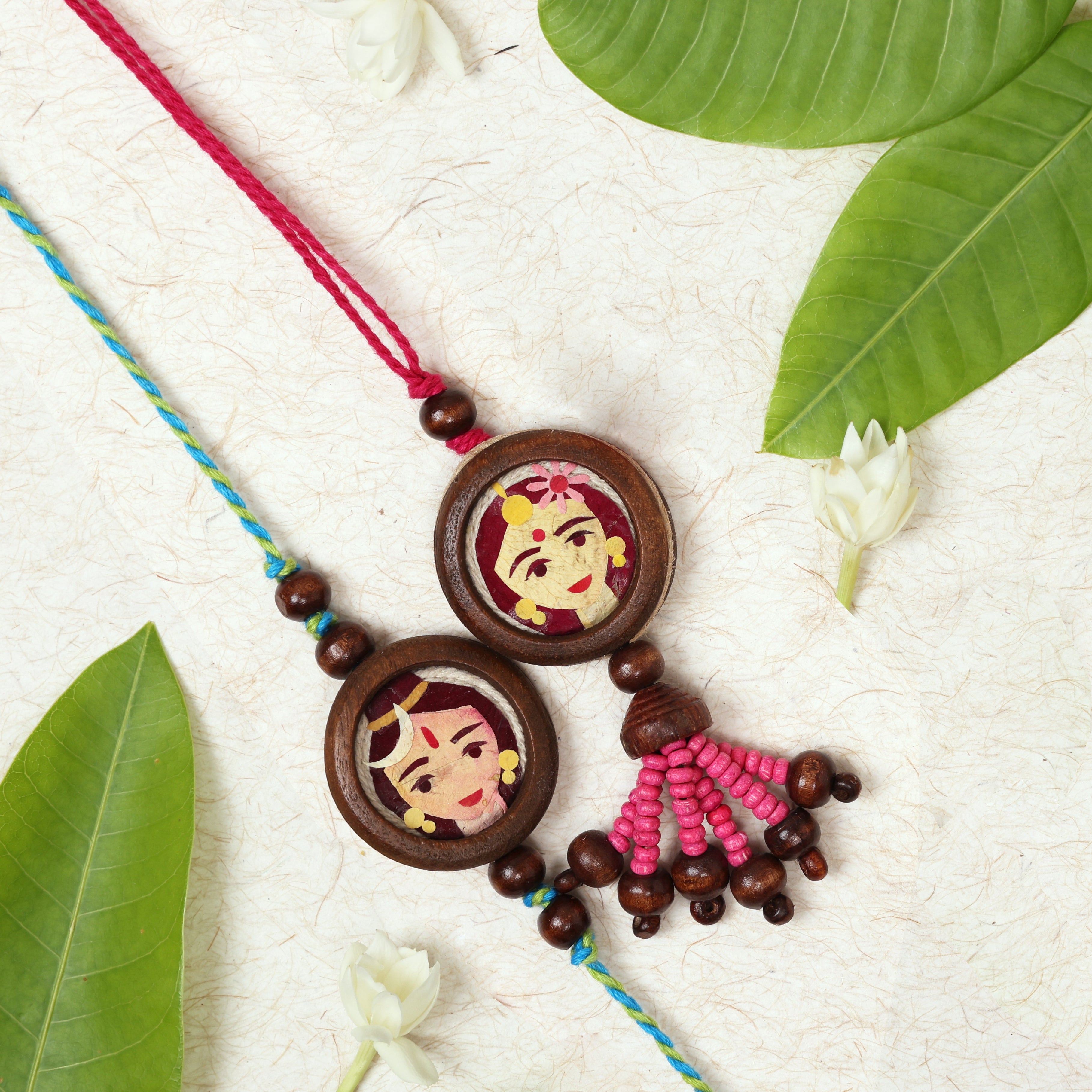 Shiv Shakti Rakhi-Lumba set