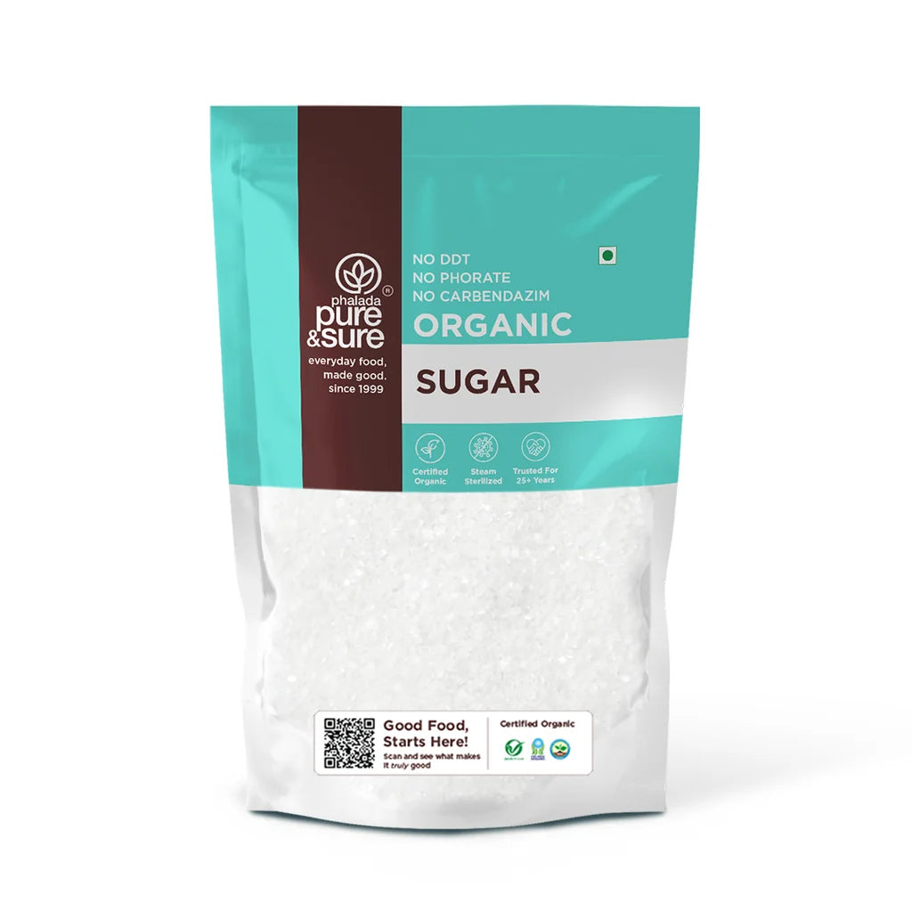 SULPHURLESS SUGAR | Natural  &  Organic