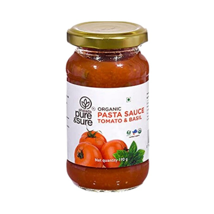 PASTA SAUCE - TOMATO & BASIL | Natural  &  Organic