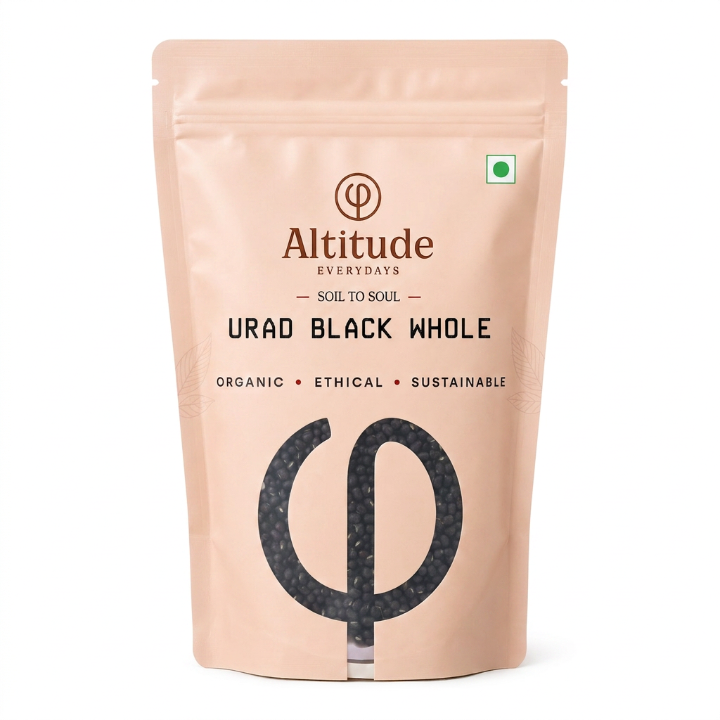 URAD DAL SABUT / WHOLE | Natural  &  Organic