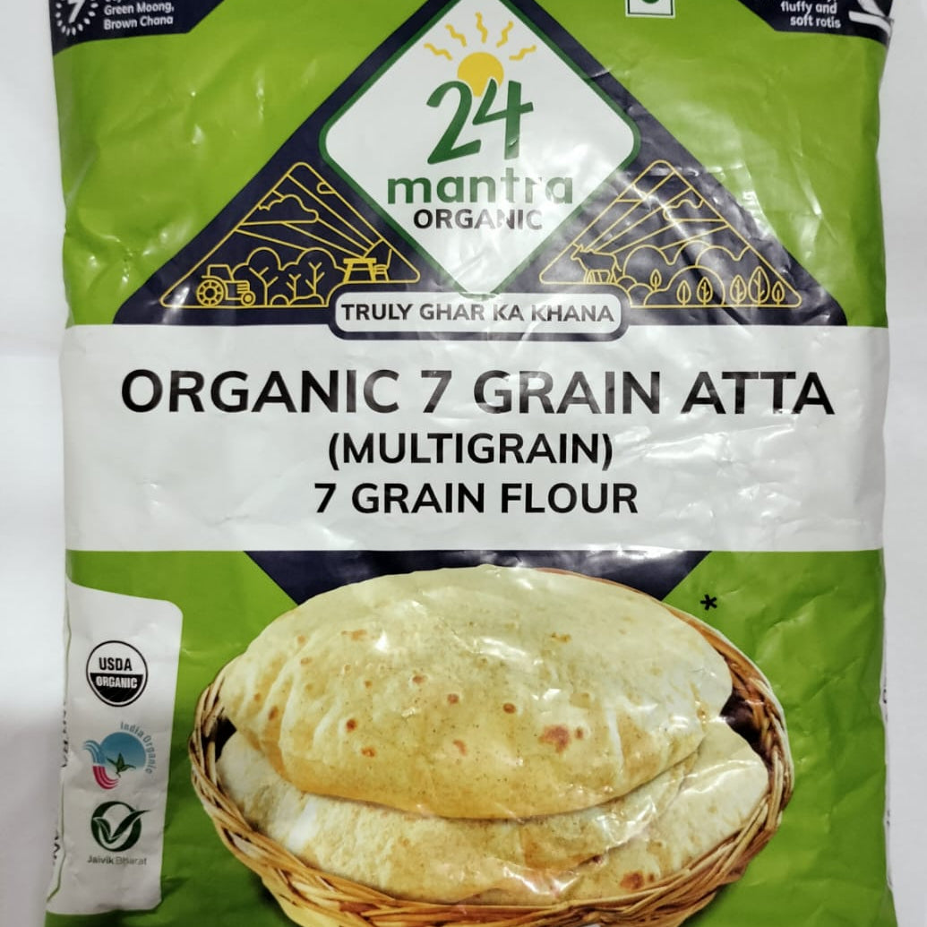 SEVEN GRAIN ATTA | Natural  &  Organic 