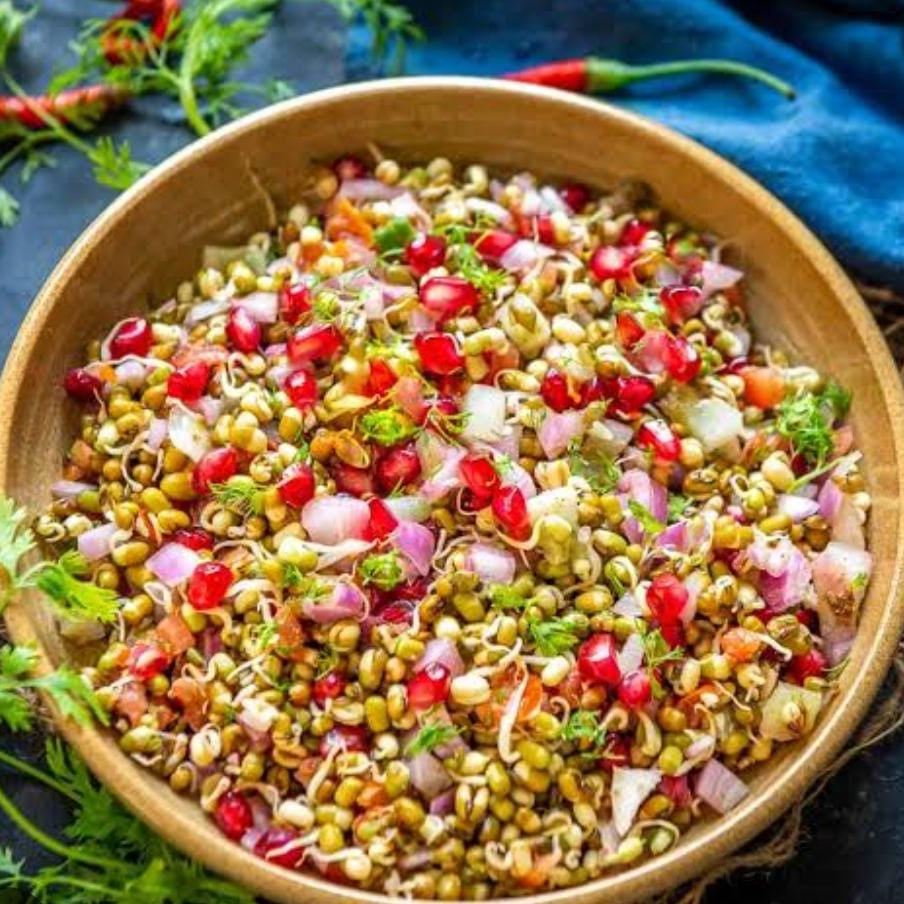 SPROUTED CHAAT -MOONG (250gm)