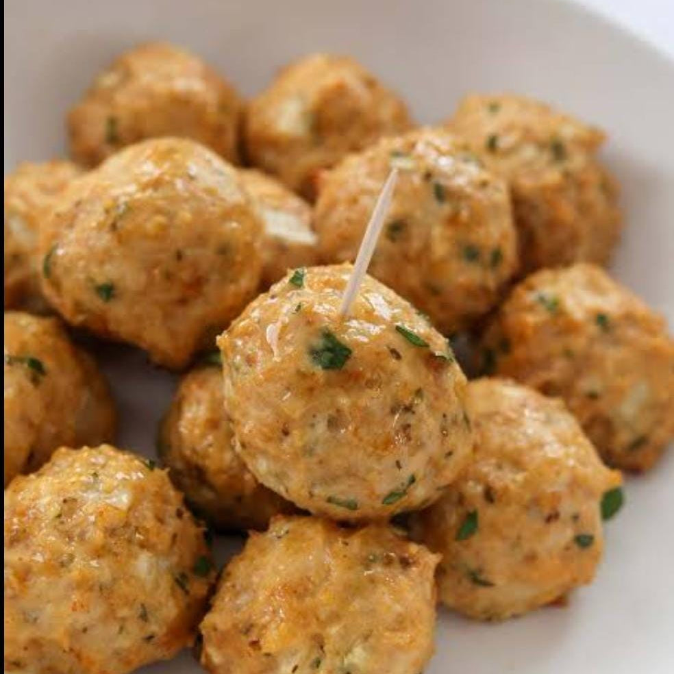 CHICKEN MEAT BALLS WITH MEDITTARANEAN SPICES