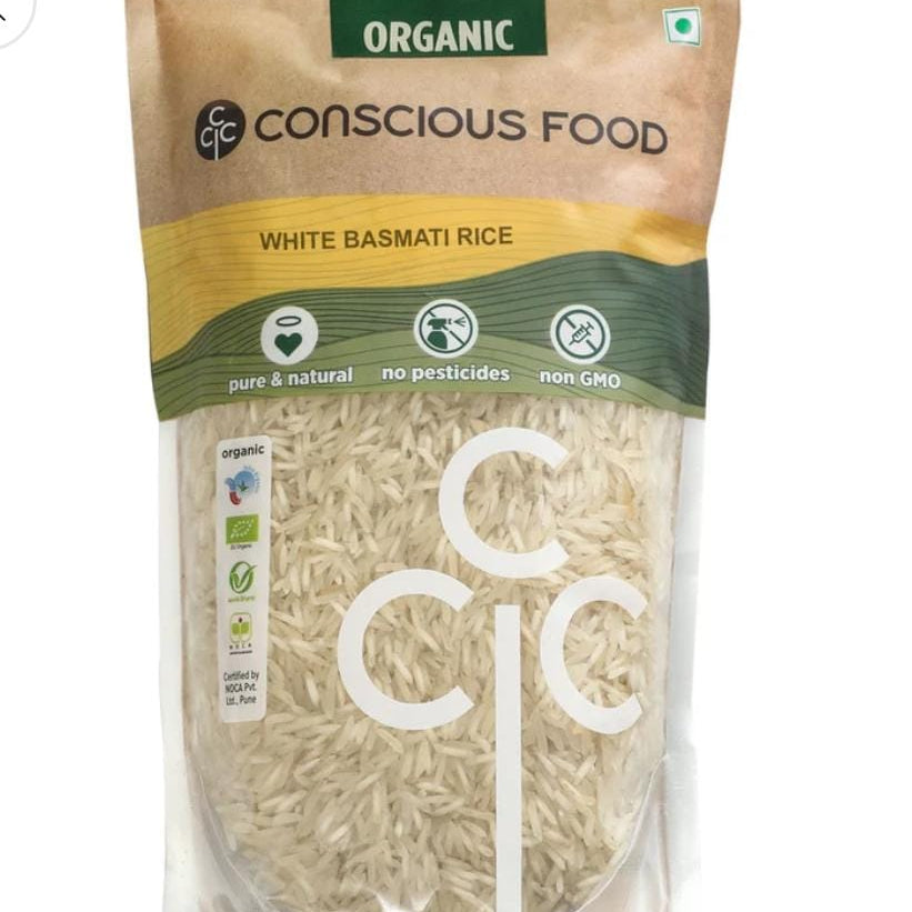 BASMATI - WHITE | Natural  &  Organic 