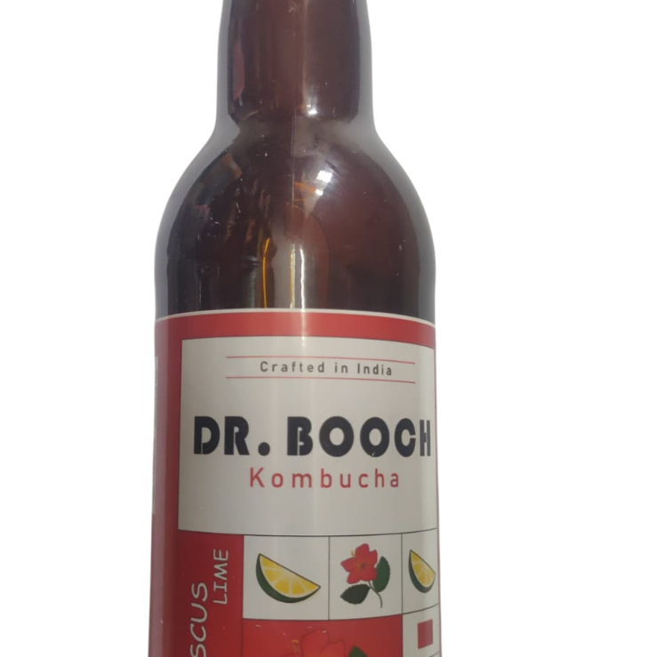 KOMBUCHA - HIBISCUS LIME | Natural  &  Organic