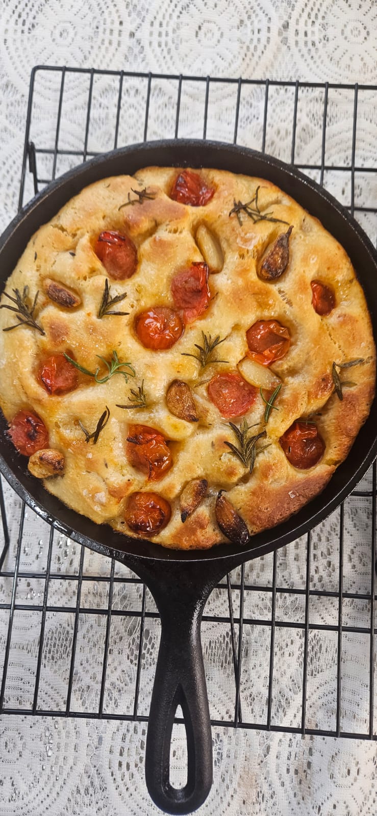 Sourdough Focaccia – Medium & Small Size, Crispy & Soft