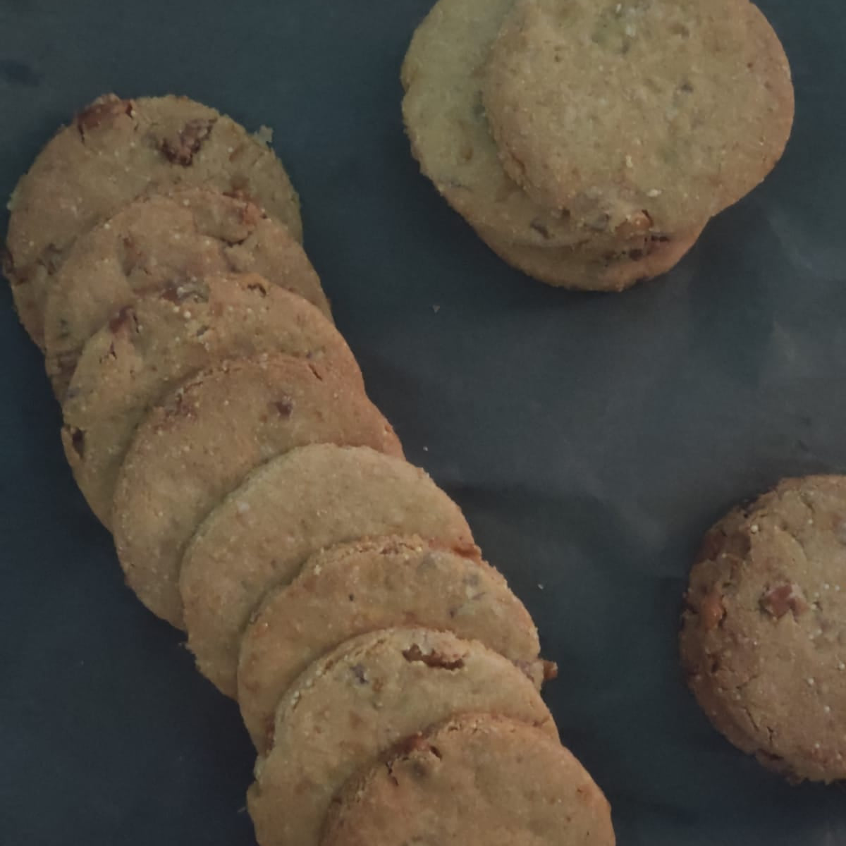 Gluten free figs and amaranth cookies