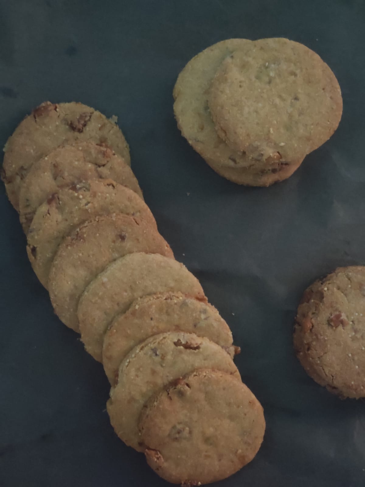 Gluten free figs and amaranth cookies