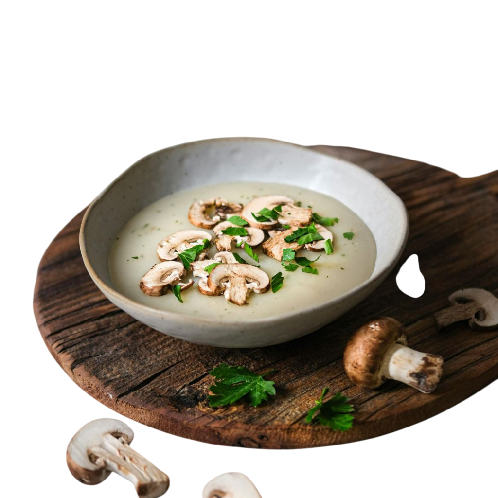 MUSHROOM THYME SOUP