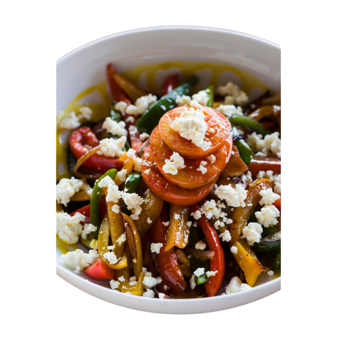Roasted veg salad