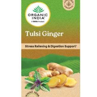 TULSI GINGER 25 TEA BAGS