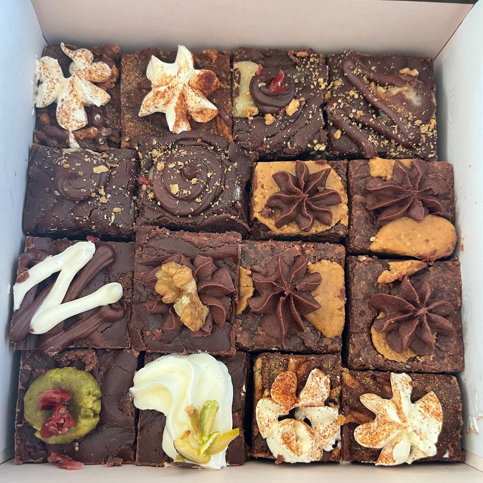 Brownie Box Gift – Assorted, Eggless Options, Premium Packaging