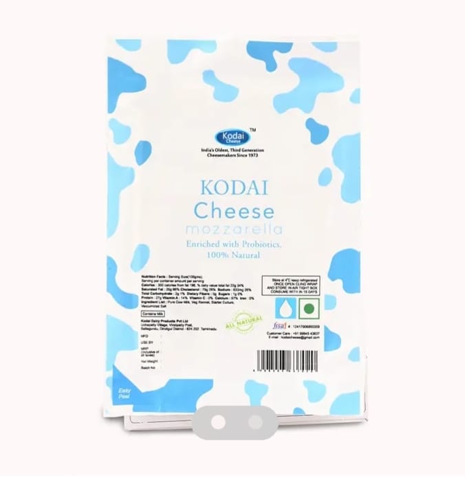 MOZZARELLA CHEESE (Kodai Dairy) | Natural  &  Organic