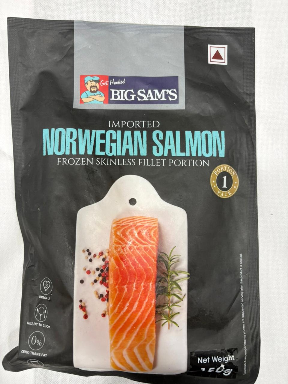 NORWEGIAN SALMON STEAK 150GM