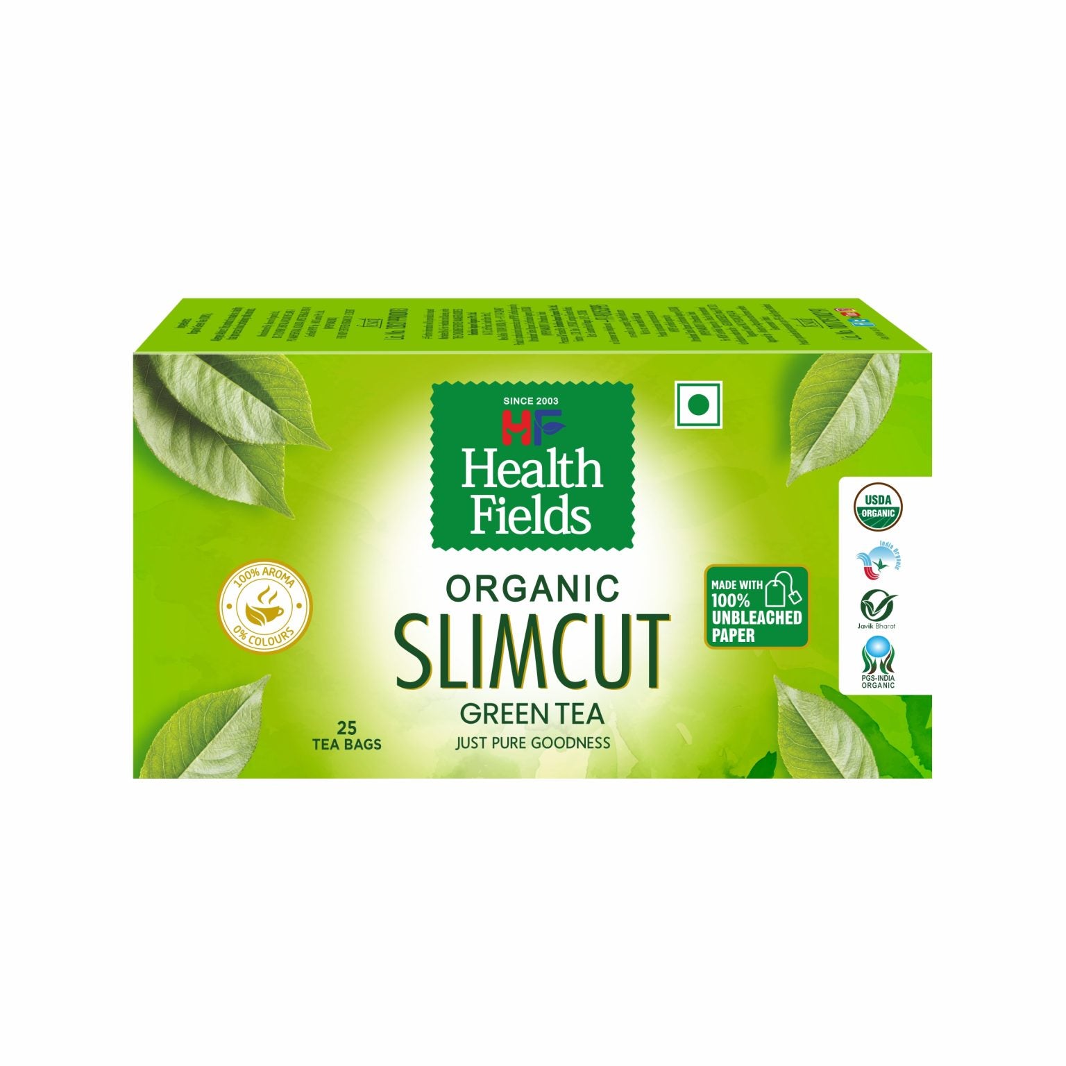 GREEN TEA SILMCUT 25 TEA BAGS