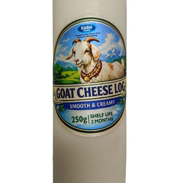 GOAT'S CHEESE LOG (Kodai Dairy) | Natural & Organic