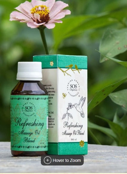 REFRESHING MASSAGE OIL BLEND 100ML