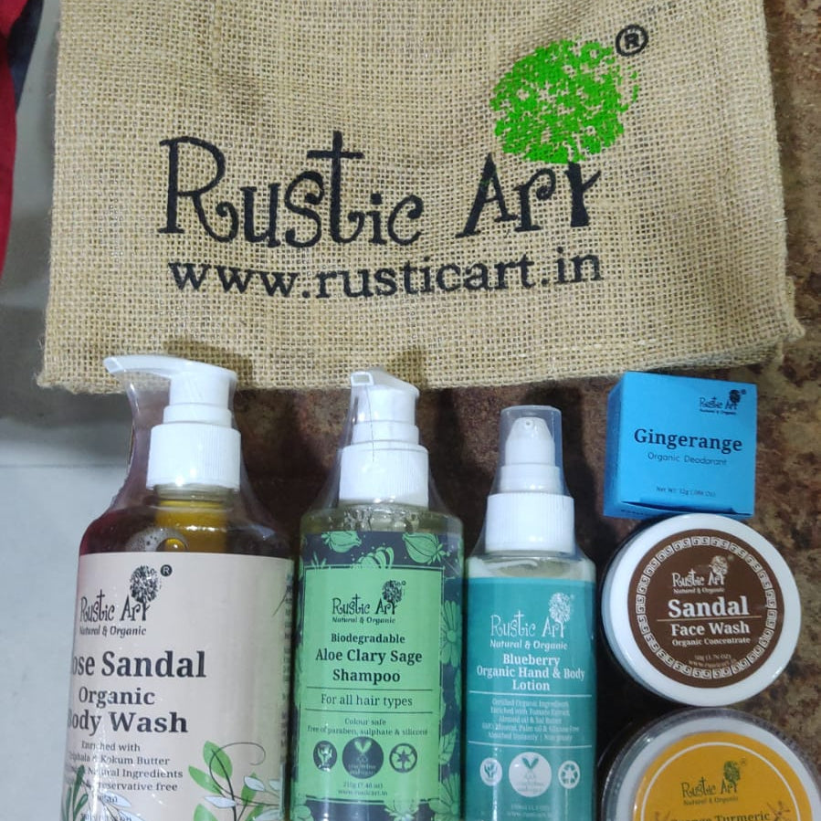 Gift Hamper for Him Rustic Art