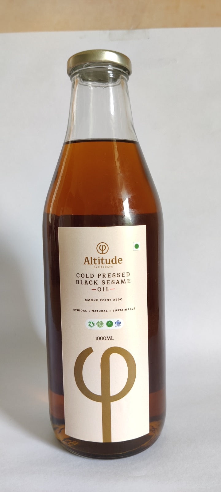 BLACK SESAME Oil - COLD PRESSED | Natural  &  Organic