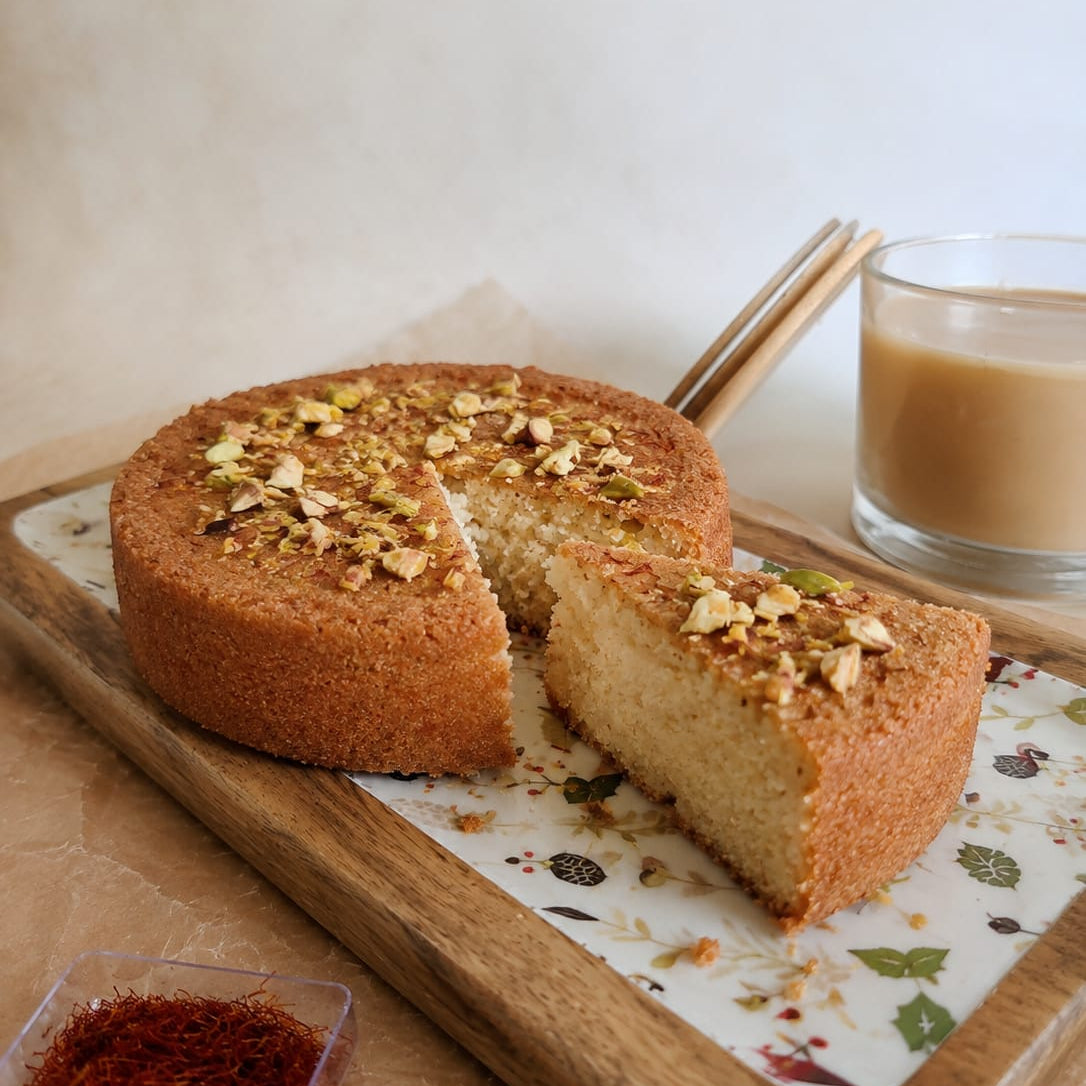 Rasmalai Tea Cake