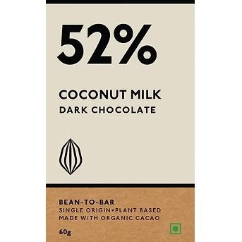 CHOCOLATE - 52% COCONUT MILK | Natural  &  Organic