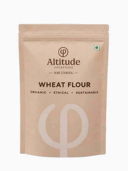 WHOLE WHEAT FLOUR 5KG (FRESHLY GROUND ON ORDER) | Natural  &  Organic