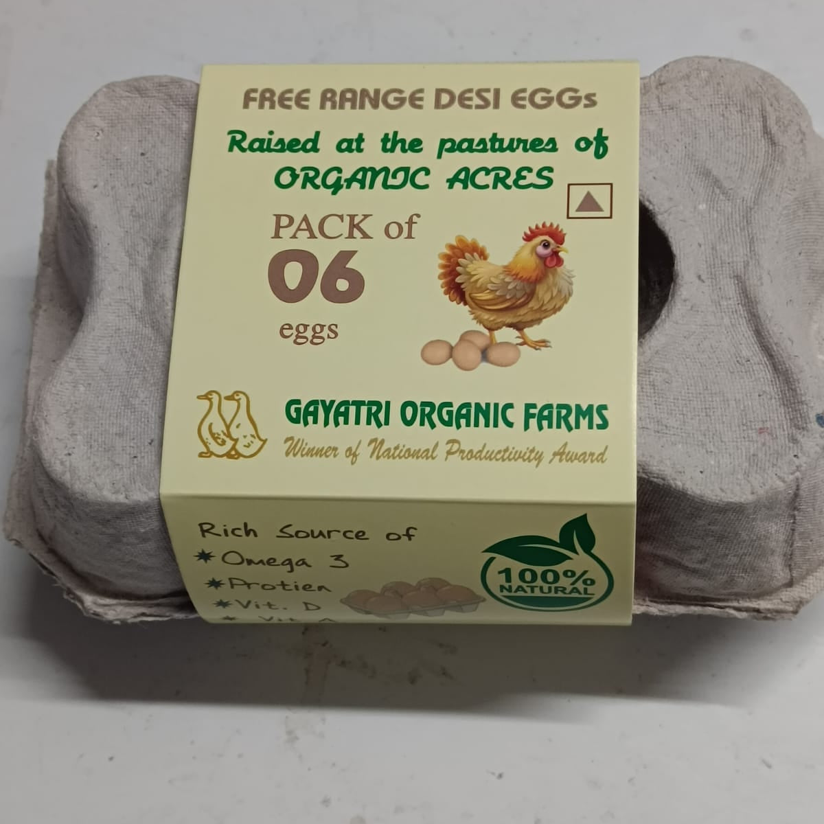 Chicken Eggs - Free Range | Natural  &  Organic
