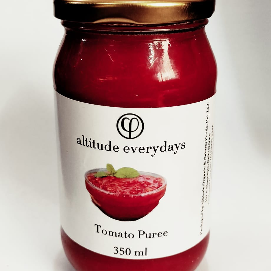 TOMATO PUREE | Natural  &  Organic