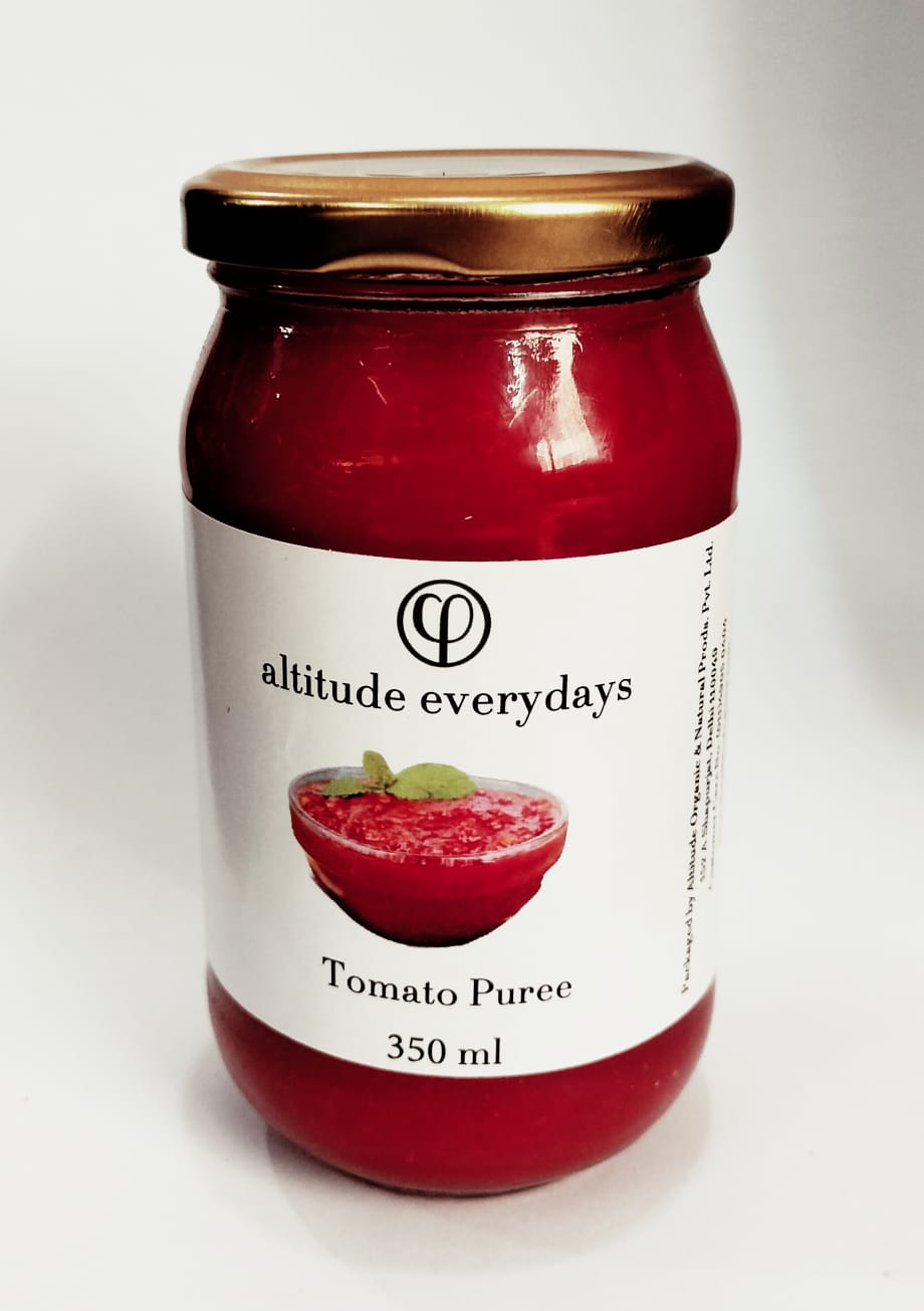 TOMATO PUREE | Natural  &  Organic