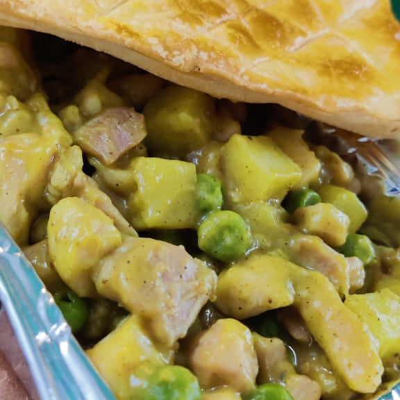 Chicken Curry Pot Pie