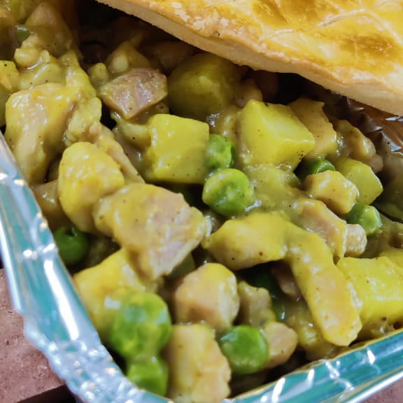 Chicken Curry Pot Pie