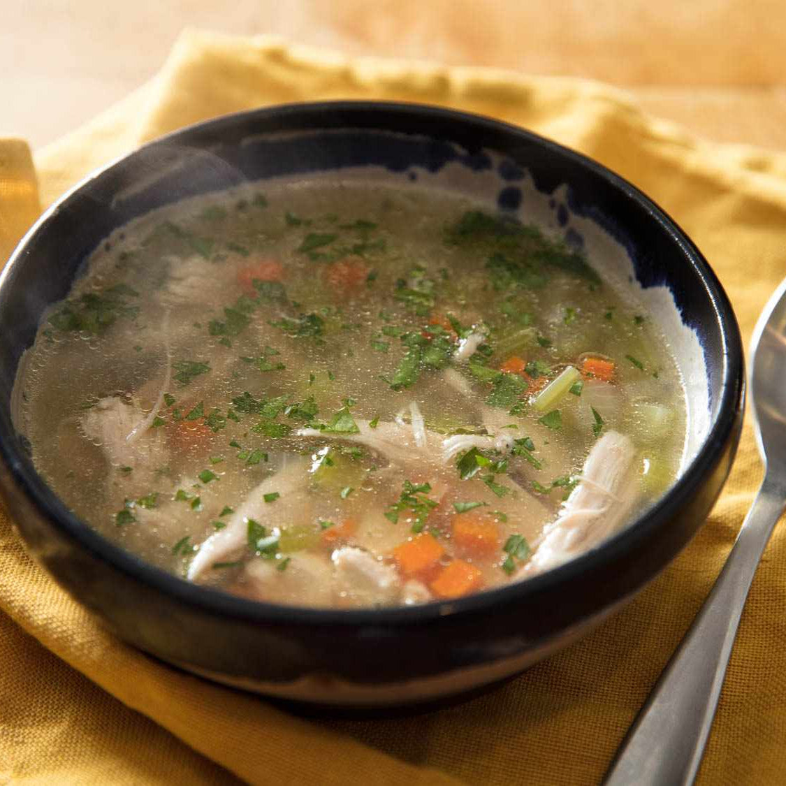 SOUP - CHICKEN (Inc. Rs. 20/-Refundable Glass Bottle Security Deposit) | Natural  &  Organic