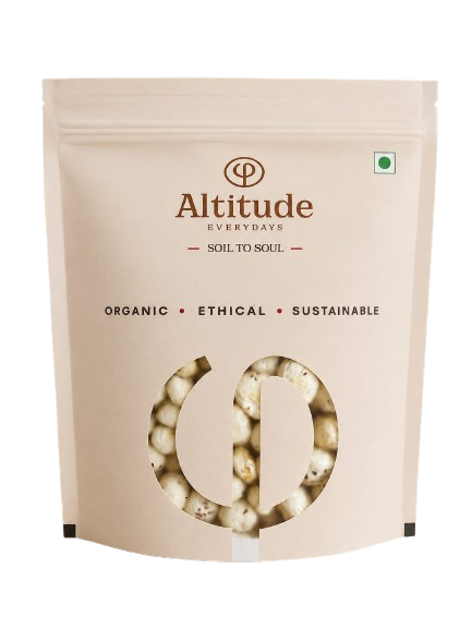 MAKHANA - PUFFED FOX NUT 100GM | Natural  &  Organic
